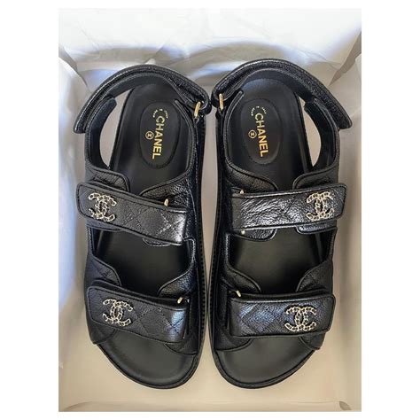 chanel dad sandals sizing|Chanel dad sandals price.